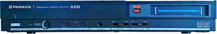 PX-7 FRONT PANEL