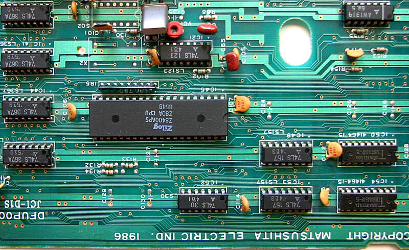 FS-4600F CPU & MAIN RAM